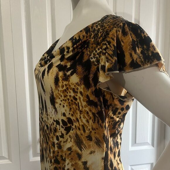 Women animal print blouse - Picture 7 of 14